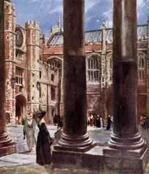 Clock Court, Hampton Court Palace, Richmond upon Thames, London