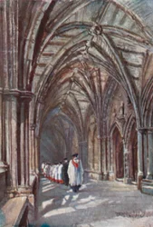 Kreuzgänge der Westminster Abbey