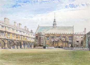 Halle des Trinity College, Cambridge, 1889