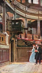 Innenraum des Sheldonian Theaters