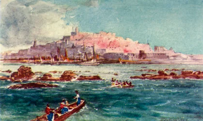 Joppa vom Meer aus, 1902