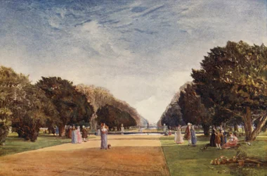 Die Große Allee, Hampton Court