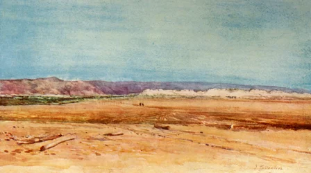 Die Westküste des Toten Meeres, 1902