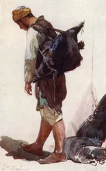 Wasserträger (stehende Figur)