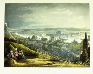 Eine Ansicht von Vernon, 1821