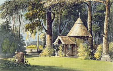 Die Einsiedelei, aus Ackermann
