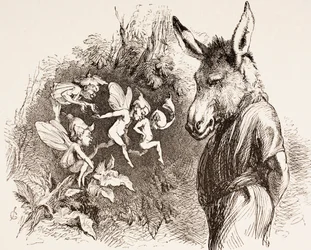 Illustration für Ein Sommernachtstraum, aus 