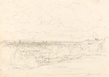 Entfernte Ansicht von Greenwich