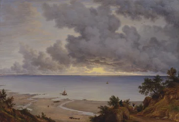 Sandown Bay, von der Nähe von Shanklin Chine, Isle of Wight