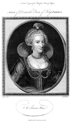 Anne von Dänemark 1574-1619, Königin von König James I., 1786