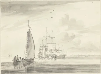 Schiffe auf ruhigem Wasser