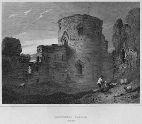 Bothwell Castle, Clydesdale, 1814