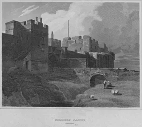 Carlisle Castle, Cumberland, 1814