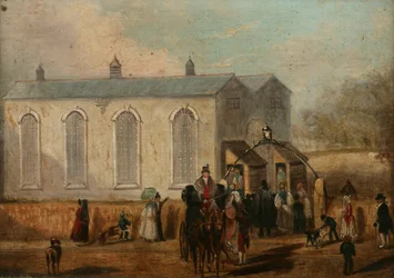 Alverton Temporäre Kirche, ca. 1832-35