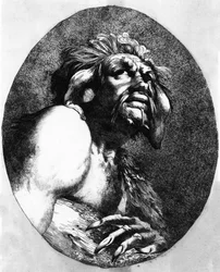 Caliban aus „Der Sturm“, 1776