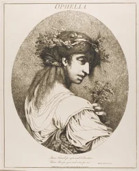 Ophelia, aus Zwölf Charaktere von Shakespeare