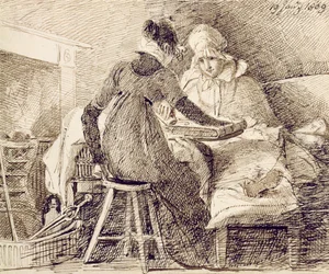 Ein Spiel Backgammon, 19. Januar 1809