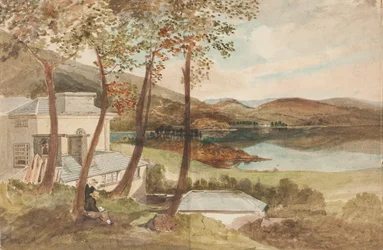 Hall und Windermere, Lake District, Cumbria