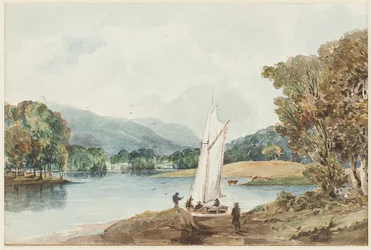 Lily of the Valley Island, Lake Windermere, Lake District, Cumbria, 1827