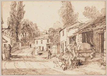 Marktplatz, 1825