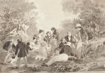 Picknick am See, 1825
