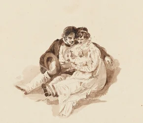 Tom & Christine mit Baby