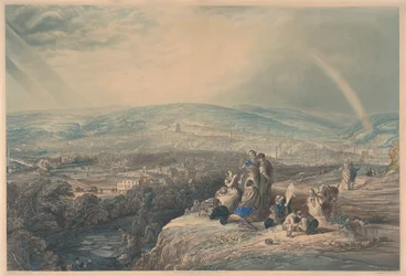 Panoramablick auf Sheffield
