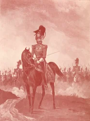 16. Die Queens L.D. Lancers Review Order, ca. 1820-1870, 1909