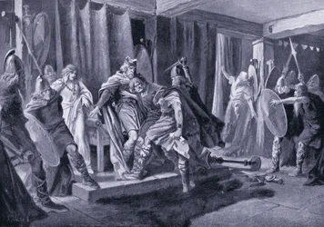 Attentat auf König Edwin von Northumbria im Jahr 626 n. Chr.