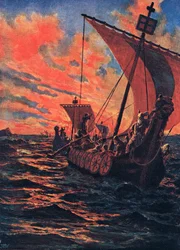 Die Rückkehr der Wikinger, Illustration aus 