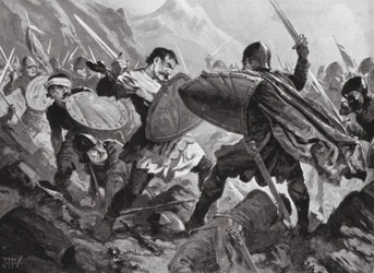 Zar Michael Shishman von Bulgarien, getötet in der Schlacht von Velbuzhd