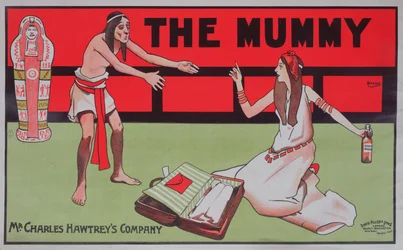 Plakatwerbung für Whiskey der Charles Hawtrey Company, ca. 1900