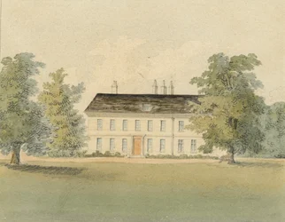 Pfarrhaus des Rev. Drummond, 1823