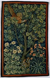 Fasanenhahn, hergestellt von Morris & Co. 1916