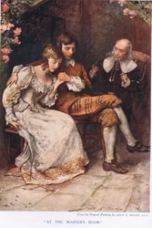 An der Tür des Meisters