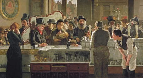 Die öffentliche Bar, 1883