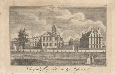 Ansicht der Colleges in Cambridge, Massachusetts