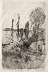 Französische Landschaft, ca. 1884-89