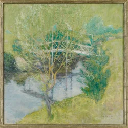 Die weiße Brücke, um 1895