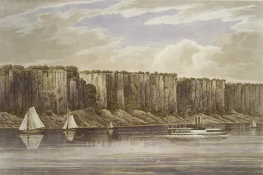 Palisades Nr. 19, Hudson River Portfolio, 1823-24