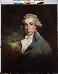 Porträt des irischen Politikers und Dramatikers Richard Brinsley Sheridan