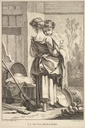Die junge Haushälterin, 1741-63