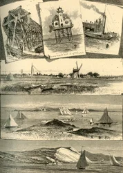 Szenen aus dem östlichen Long Island