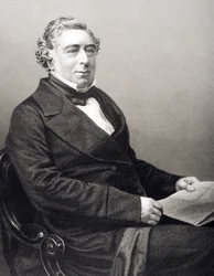 Robert Stephenson (1803-59) graviert von D.J. Pound nach einem Foto, aus 