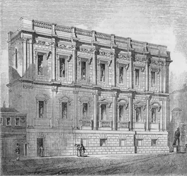 Ostseite des Bankettsaals, Whitehall