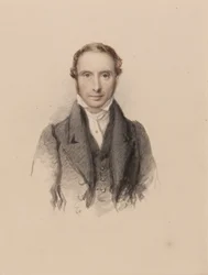 Porträt von Samuel Prout, ca. 1820