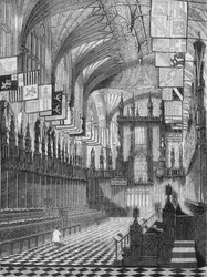 St. Georgs Kapelle, Windsor, 1845