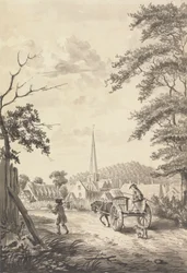 Ledbury Kirche und Dorf, Herefordshire