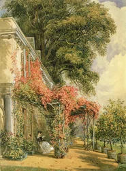 Gartenfront des Hauses von Mr. Robert Vernon in Twickenham