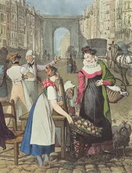 Der kleine Obstverkäufer, 1822